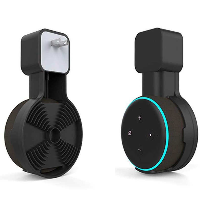Amazon Speaker Echo Pop - Echo Dot 3 用壁掛けホルダーコード管理ブラケットスマートスピーカー壁掛け吊り下げ充電スタンドポータブルストア