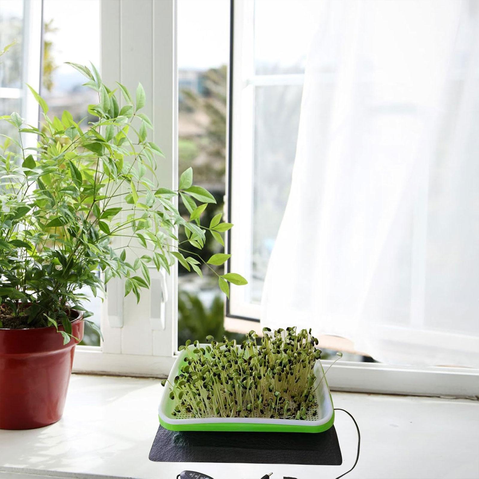 Heat Mat Seedling - 水耕栽培用ヒートマット、苗の育成用、防水、温度調節可能なパッド、室内栽培用
