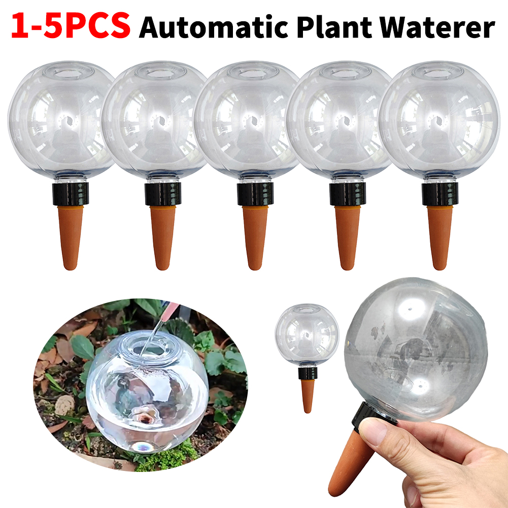 1/5 個多機能ポータブル散水装置自動散水グローブ 500  - Self Watering Insert のレビューと価格