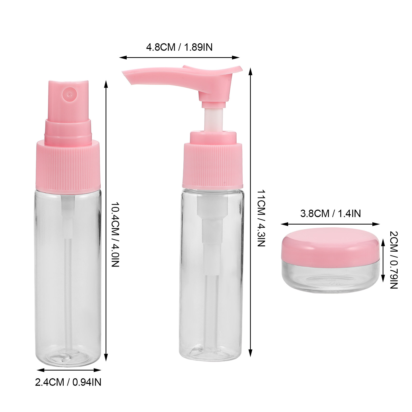 1セット コンパクトトラベルボトルセット 再利用可能な細かい - Misting Bottle Fine のレビューと価格